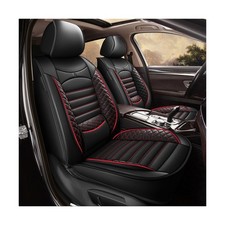 2 Front Car Seat Covers Fit for Ford Edge 2007-2025 2026 Waterproof Faux Leat...