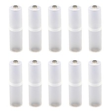 10Pcs Hot AAA to AA Dry Battery Adapter Li-Ion Converter Portable Battery7768