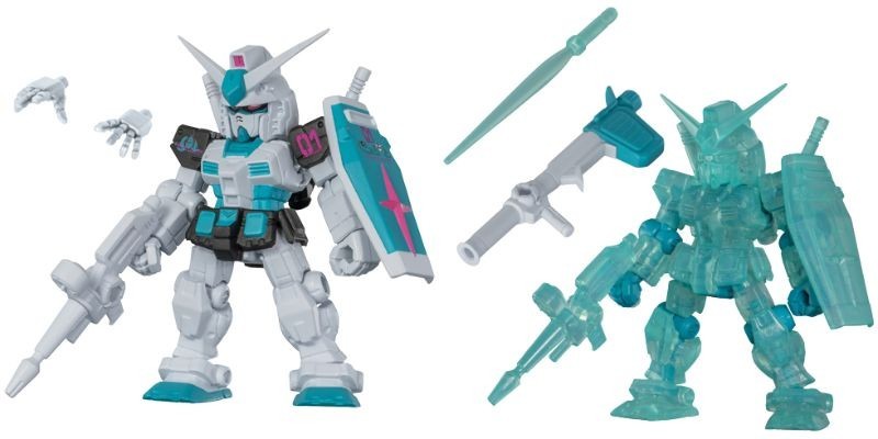 Mobile Suit Ensemble GUNDAM x MIKU 201 Gundam + 203 Gundam