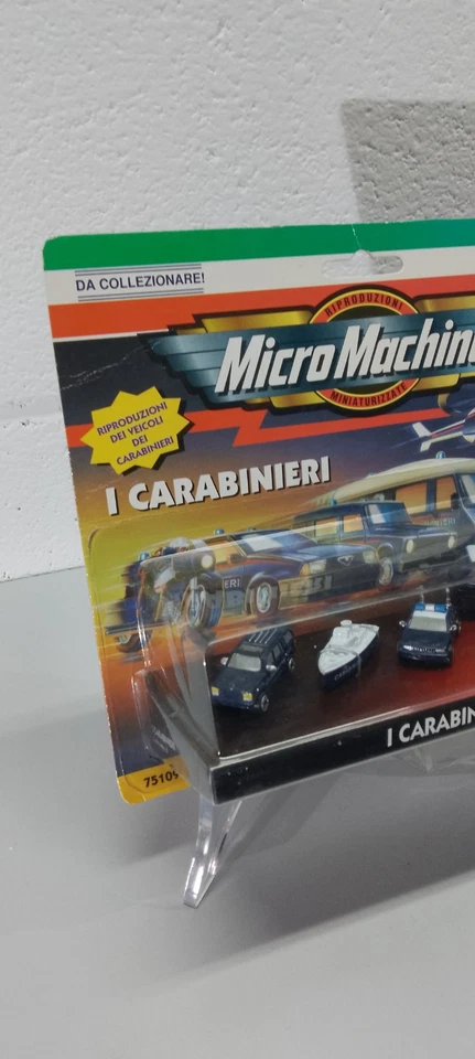 Giocattolo Gig Collezione Micro MACHINES Nr. 5 1997 Rara Carabinieri  - Immagine 2 di 4