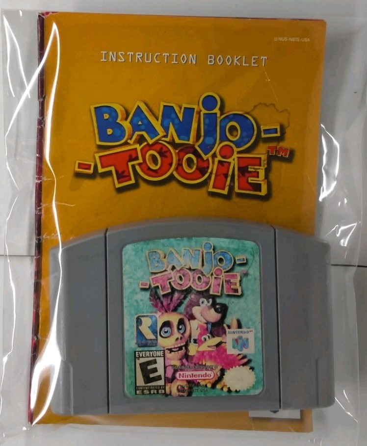 [GAME & MANUAL ONLY] Banjo-Tooie (N64) Authentic Tested