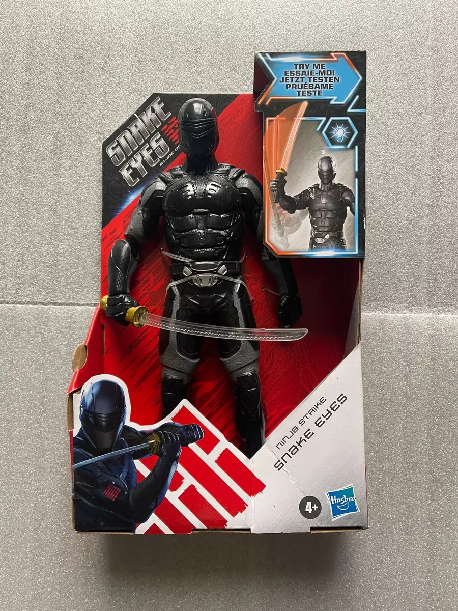 🔥SNAKE EYES Ninja Strike 🔥 GI Joe Origins Hasbro 12-Inch Action Figure New