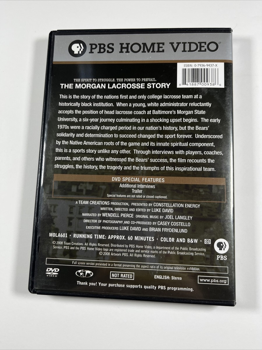 The Morgan Lacrosse Story (DVD, 2008) CLEANED AND TESTED!! | eBay 