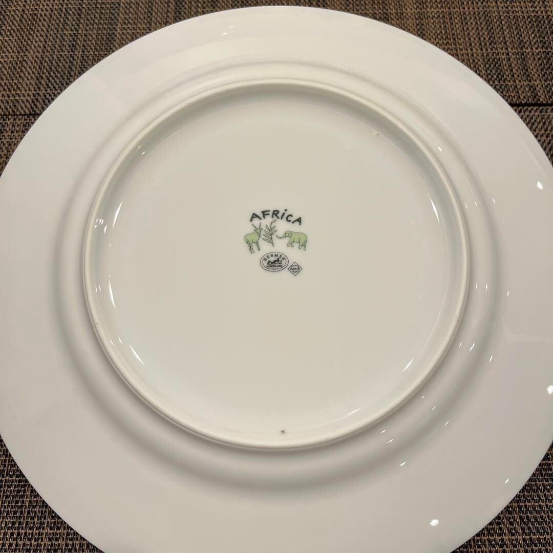 エルメス　アフリカ27センチプレート Authentic Hermes 