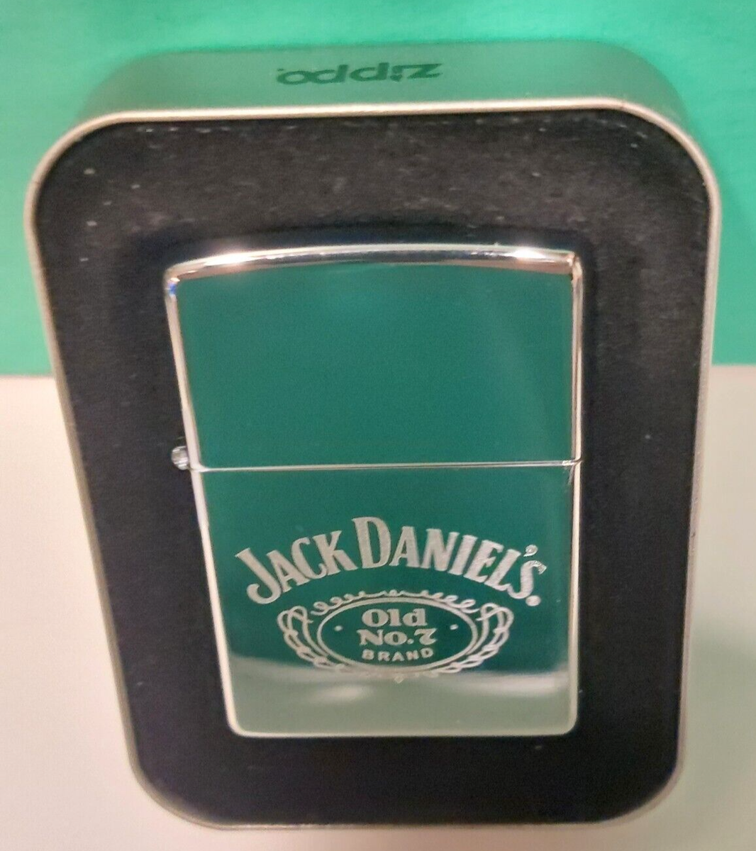 Zippo Classic Jack Daniels Logo High Polish Chrome 250jd 321