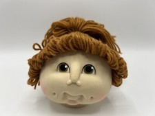 The Original Doll Baby Doll Head Vtg 1984 Red Hair Hazel Great Halloween Prop 