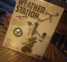 Green Science Weather Station Kit Ages 8 Educational 4M KidzLabs - NEW  Sealed