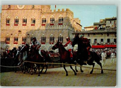 10275090 - Siena Il Palio La Mossa Der Wettlauf Die Abreise