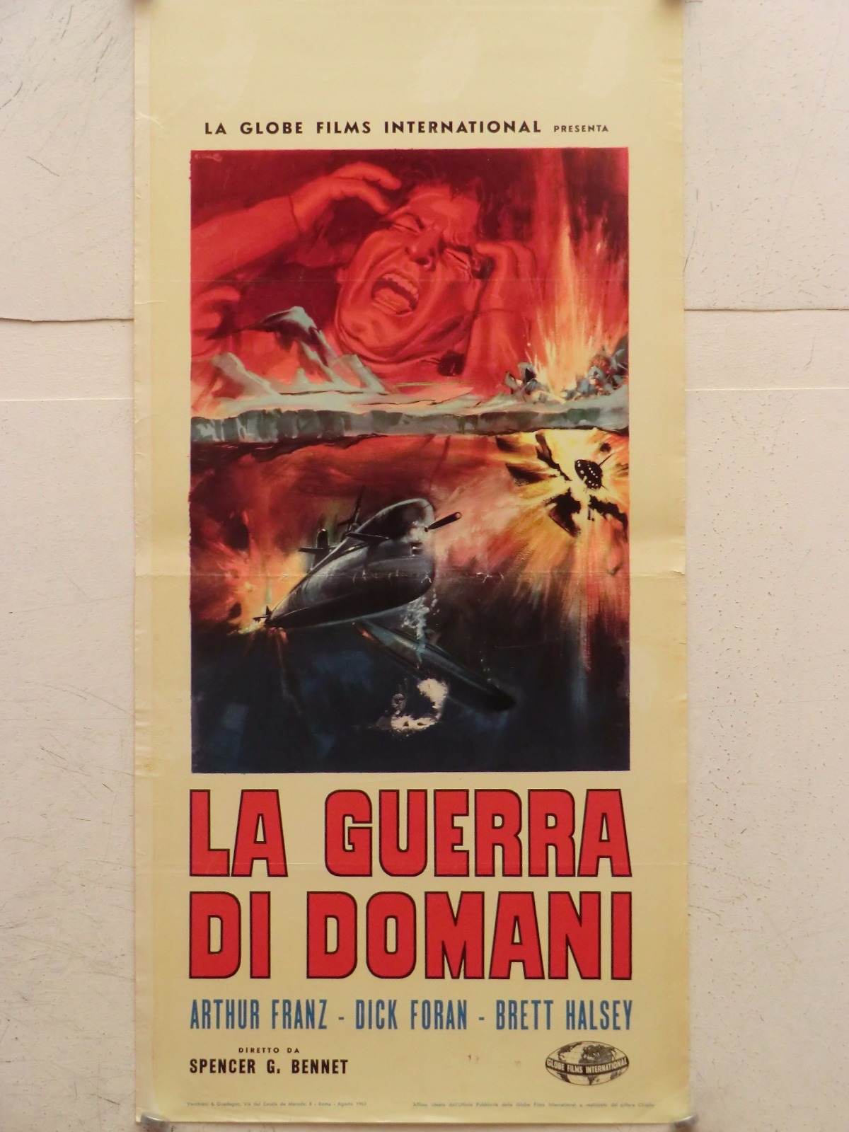 Locandina originale film La guerra di domani (2021) - Regia di Chris McKay