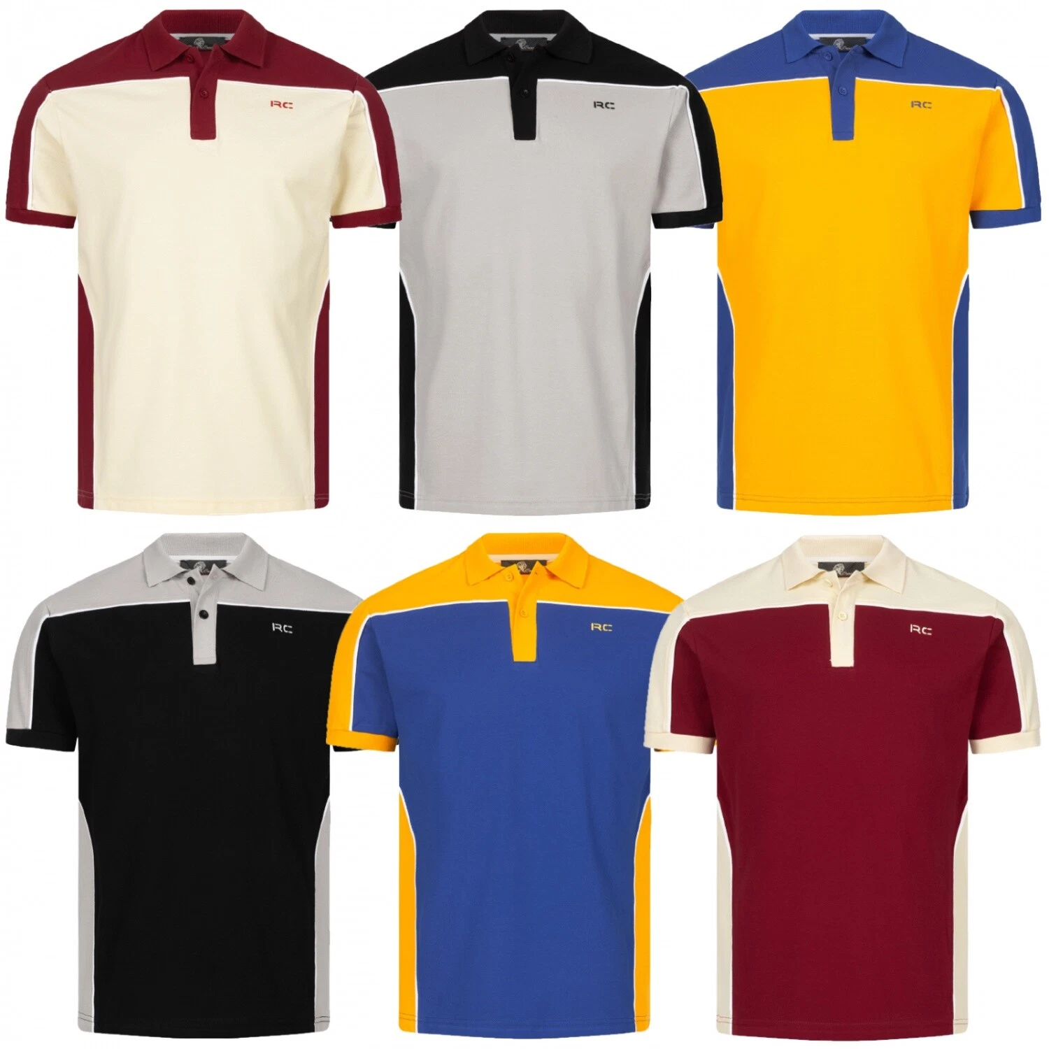 Men's T-Shirt Polo Shirt Polo T-Shirt Shirt with Polo Collar Summer H-305 S-4XL