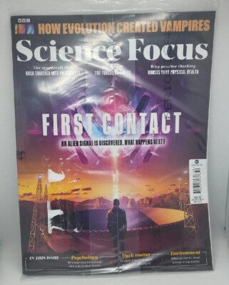 BBC Science Focus Magazine latest ISSUE #383 October 2022 First Contact
