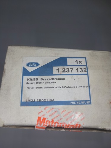 Original Ford 1237132 Brake Pads Front Without Wear Galaxy WGR New - Picture 4 of 5
