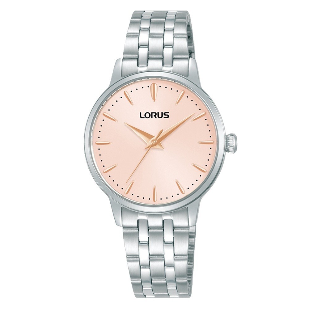 Lorus Watch RG319XX9 Ladies  Pale Pink Dial RRP £59.99