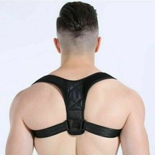 True Fit Posture Corrector Belt Adjustable Back Brace Straightener For Men Women