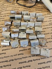 Bourroughs Adjustable Steel Pilaster Shelf Support Clips, LOT