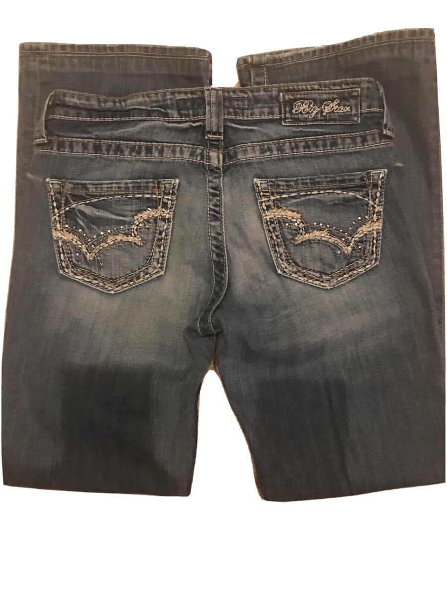 Big Star Remy Low Rise Boot Denim Jeans Women Size 28