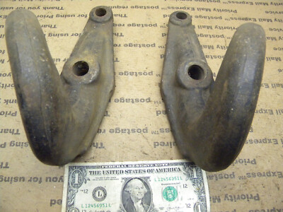 #ad Two super duty Towing hooks. #21438 9. Cast Steel canted extra beef. $89.97