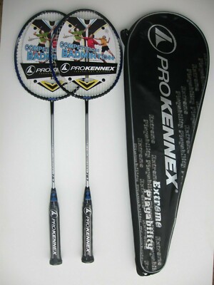 Pro Kennex Destiny Pro 767 Graphite Badminton Racket x2