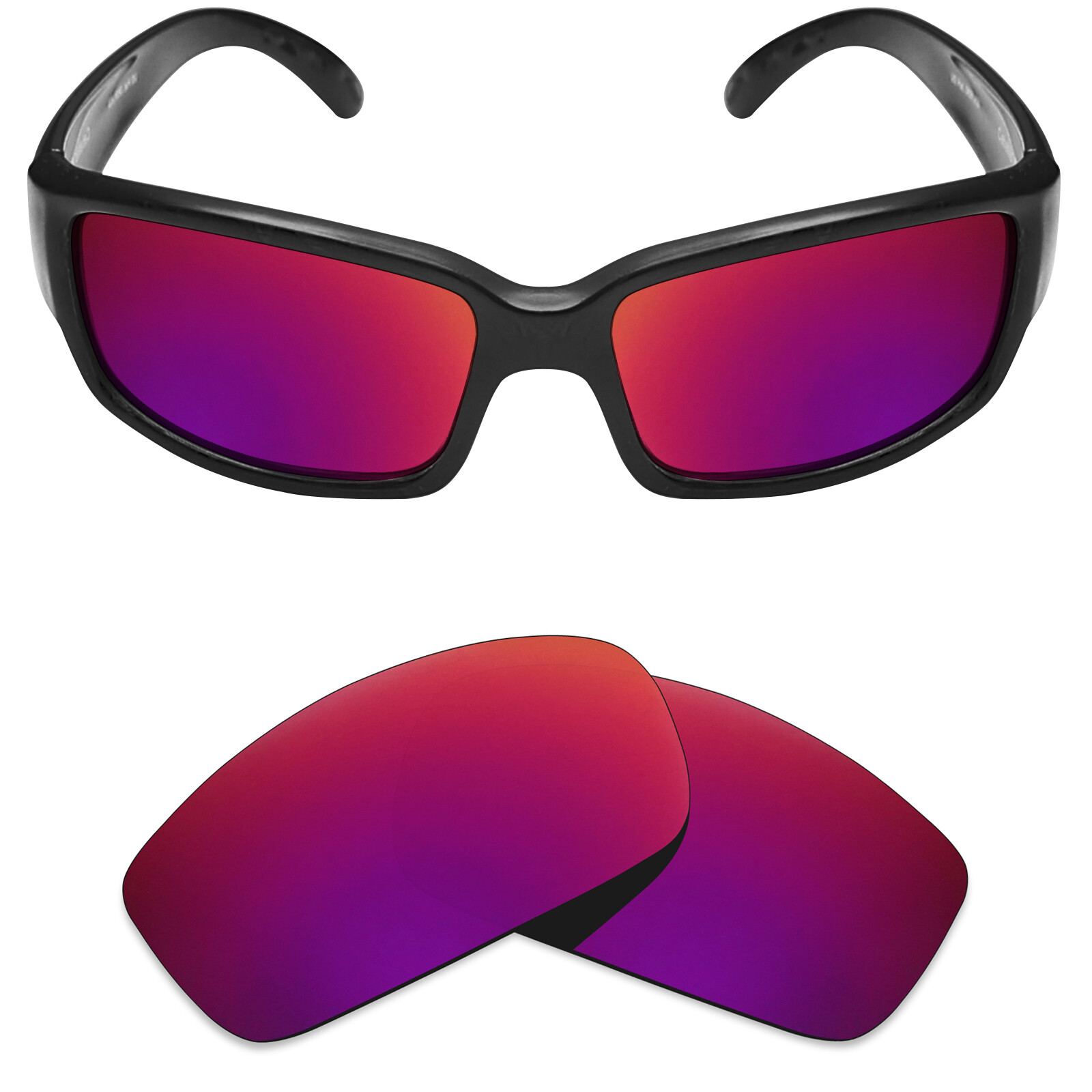 AntiScratch Polarized Replacement Lenses for Costa Del Mar Caballito