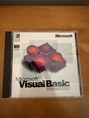 Microsoft Visual Basic 5.0 Professional Edition w CD Key