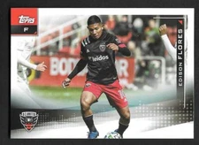 2021 Topps MLS EDISON FLORES  Base Card - D.C. UNITED - #67