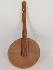 ROULETTE DE CHARRON EN BOIS INSTRUMENT MESURE ROULETTE A CHATRER CHARETTE ROUE