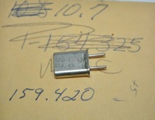 Vintage Scanner Radio Crystal - 159.420 MHz / 10.7 iF / HC-25/U