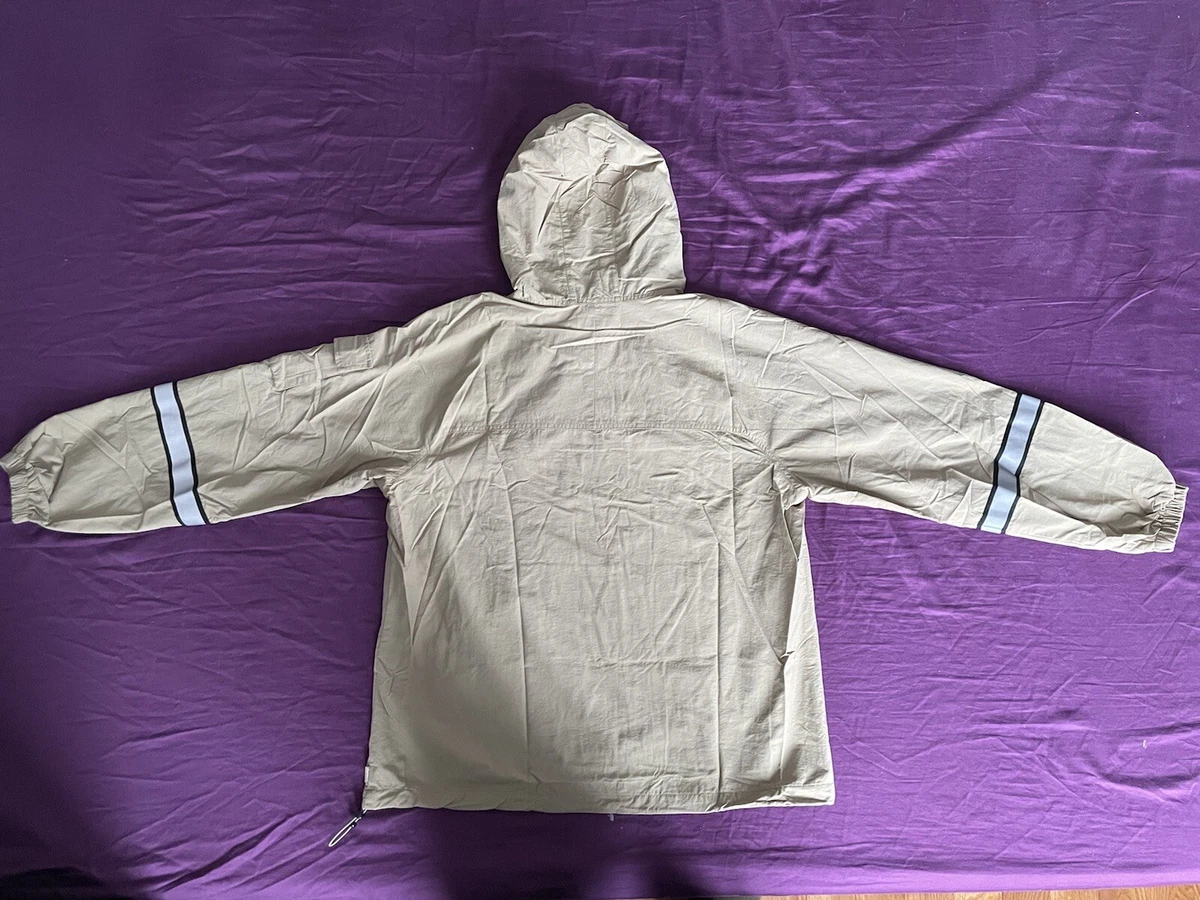 Supreme SS18 Reflective Taping Hooded Pullover sz L | eBay