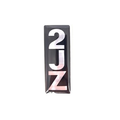 Z30 Concepts Urethane ''2JZ'' Vertical Throttle Body Badge for 2JZGTE Aristo