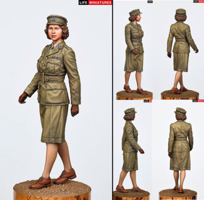 Life Miniatures 1/35 Princess Elizabeth, 2nd Subaltern in ATS 1945