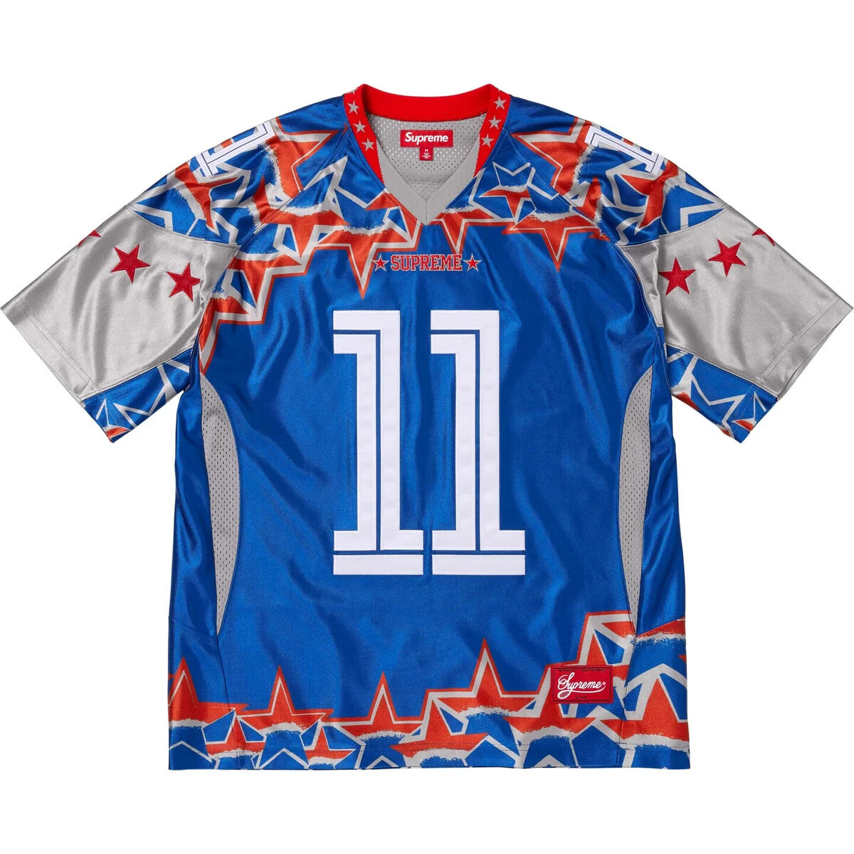 Supreme Stars Football Jersey Black Royal Orange Gold Supreme Stars Football Jersey Black Royal Orange Gold