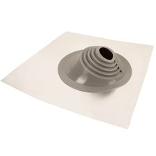 Tiled Slate Roof Flashing High Temperature Silicone Stove Flue Pipes 8" - 11"