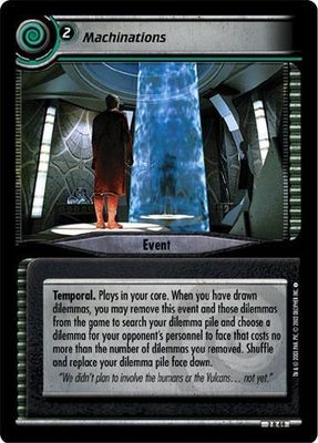 Star Trek CCG 2E Energize Machinations 2R49 | eBay Star Trek CCG 2E Energize Machinations 2R49 | eBay