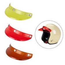 Helmet visor Vintage trendy visor for helmets 3/4 pieces of