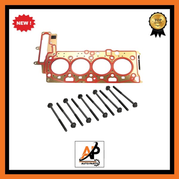 FüR BMW 1.6 1 Serie 114D F20 F21 N47D16A 1.05MM Mls Elring Kopfdichtung Bolzen-image