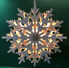 Fensterschmuck Weihnachtsstern Holz Erzgebirge elektr. Beleuchtung TOP 