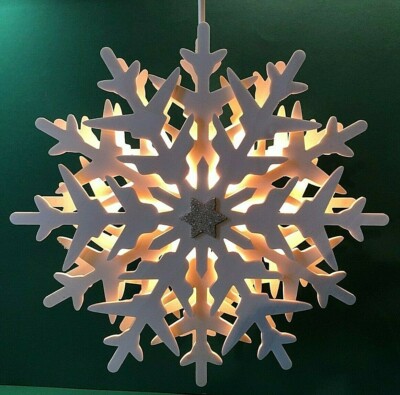 Fensterschmuck Weihnachtsstern Holz Erzgebirge elektr. Beleuchtung TOP |  eBay.de