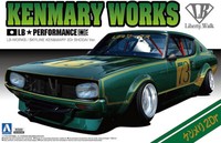 Nissan Skyline 2Dr Lb-Works Kenmary Shodai 1:24 Model Kit Bausatz Aoshima 059210