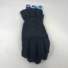 Isotoner 100 Waterproof Gloves, Size MD - Black Men's