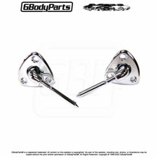 1970-81 Camaro Firebird 1974-79 X-body Sun Visor Bracket Holder Swivel - Pair 1970-81 Camaro Firebird 1974-79 X-body Sun Visor Bracket Holder Swivel - Pair