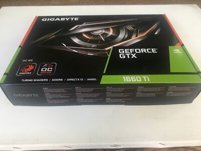 Gigabyte Geforce GTX 1660 Ti 6GB Box only (No Graphics card in) | eBay