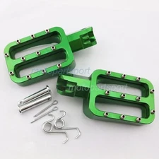CNC Footrests Foot Pegs Rest Pedals for 110 125 cc CRF KLX TTR SDG Dirt Bike ATV