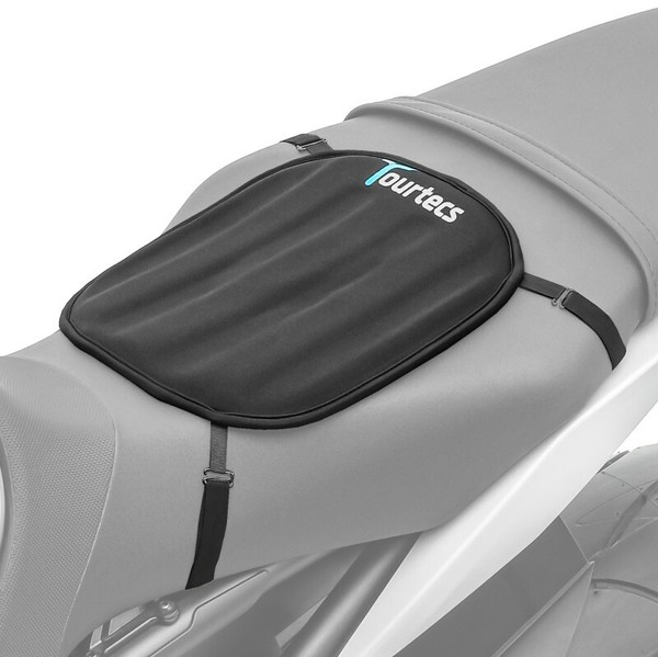 Tourtecs - Motorrad Sitzauflage FüR Bmw C 650 Gt Schwarz Neopren S Gelkissen Gel-image