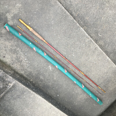 Vintage Heddon Pal Fly Fishing Fish Rod Pole With Cardboard Vintage Heddon Pal Fly Fishing Fish Rod Pole With Cardboard