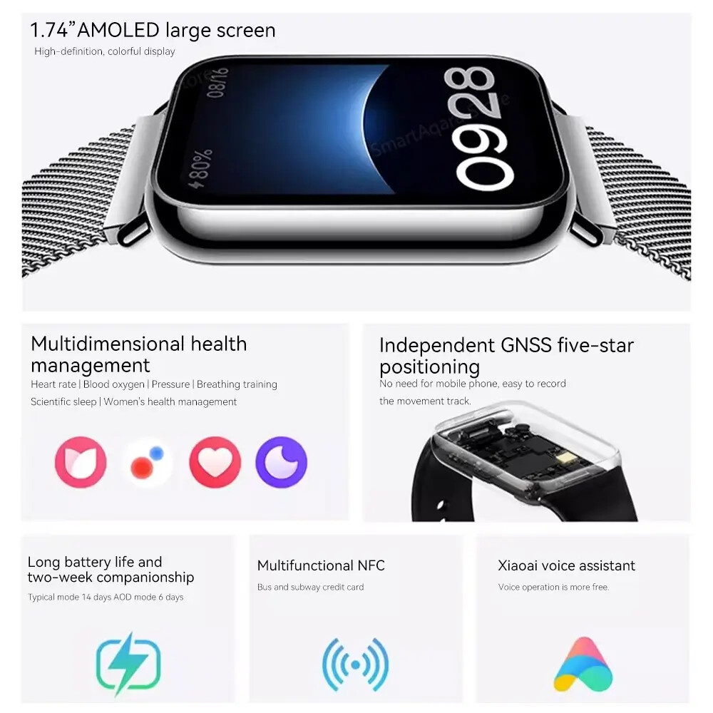 Xiaomi Mi Band 8 Pro GLOBAL VERSION By FedEx | eBay