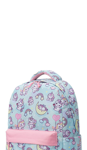 pastel rainbow unicorn backpack