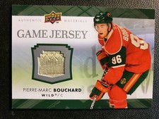 2007-08 Upper Deck Game Jerseys #GJ2PB Pierre-Marc Bouchard
