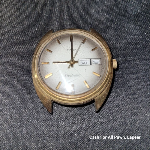 Vintage Timex Electric Watch 1960 1970 Face Retro Read