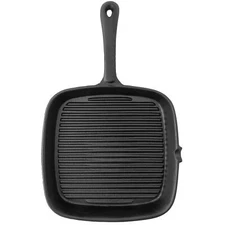 9.5 inch Square Grill Pan Black