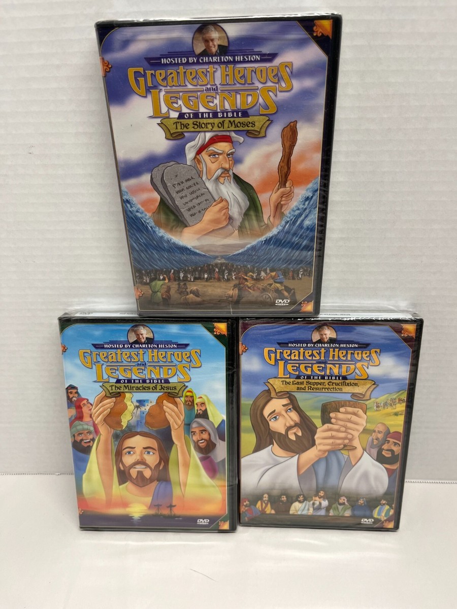 Greatest Heroes And Legends Of The Bible DVD Lot | eBay